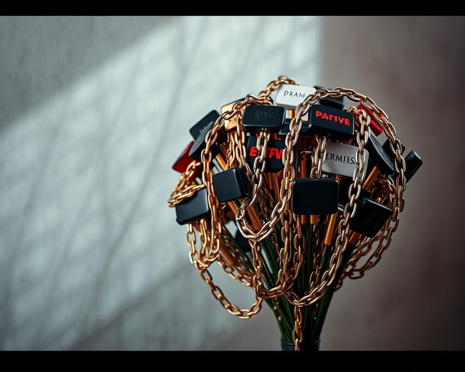 A bouquet of premium IPTV subscriptions, elegantly arranged against a backdrop of subtle textures and soft lighting. The chains, representing the various streaming services, intertwine gracefully, conveying the ease and convenience of accessing a wide range of premium content. The bouquet is composed with a sense of balance and symmetry, drawing the viewer's eye to the heart of the arrangement, where the vibrant colors and sheen of the chains suggest the high-quality experience of IPTV premium in France. The overall composition evokes a sense of luxury, sophistication, and the joy of limitless entertainment at one's fingertips. A bouquet of premium IPTV subscriptions, elegantly arranged against a backdrop of subtle textures and soft lighting. The chains, representing the various streaming services, intertwine gracefully, conveying the ease and convenience of accessing a wide range of premium content. The bouquet is composed with a sense of balance and symmetry, drawing the viewer's eye to the heart of the arrangement, where the vibrant colors and sheen of the chains suggest the high-quality experience of IPTV premium in France. The overall composition evokes a sense of luxury, sophistication, and the joy of limitless entertainment at one's fingertips.