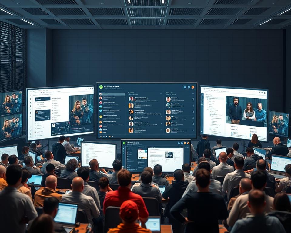 A bustling online forum, the centerpiece of a vibrant IPTV ecosystem. In the foreground, various discussion threads, icons, and user avatars create an interactive tapestry, hinting at the diverse community engaged in sharing knowledge and resources. The middle ground showcases a sleek, modern interface with intuitive navigation, allowing users to seamlessly explore the wealth of IPTV-related content. In the background, a subtle grid pattern suggests the interconnected nature of the forum, underpinned by a clean, minimalist aesthetic. Soft, diffused lighting sets a contemplative mood, highlighting the forum's role as a hub for discovery, troubleshooting, and collective problem-solving within the dynamic world of IPTV. A bustling online forum, the centerpiece of a vibrant IPTV ecosystem. In the foreground, various discussion threads, icons, and user avatars create an interactive tapestry, hinting at the diverse community engaged in sharing knowledge and resources. The middle ground showcases a sleek, modern interface with intuitive navigation, allowing users to seamlessly explore the wealth of IPTV-related content. In the background, a subtle grid pattern suggests the interconnected nature of the forum, underpinned by a clean, minimalist aesthetic. Soft, diffused lighting sets a contemplative mood, highlighting the forum's role as a hub for discovery, troubleshooting, and collective problem-solving within the dynamic world of IPTV.